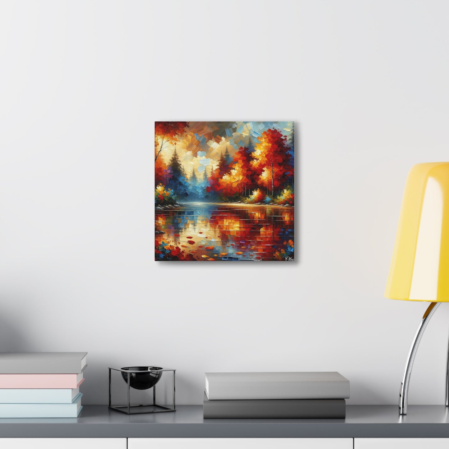 Autumnal Harmony - A Canvas Print Celebrating the Essence of Fall