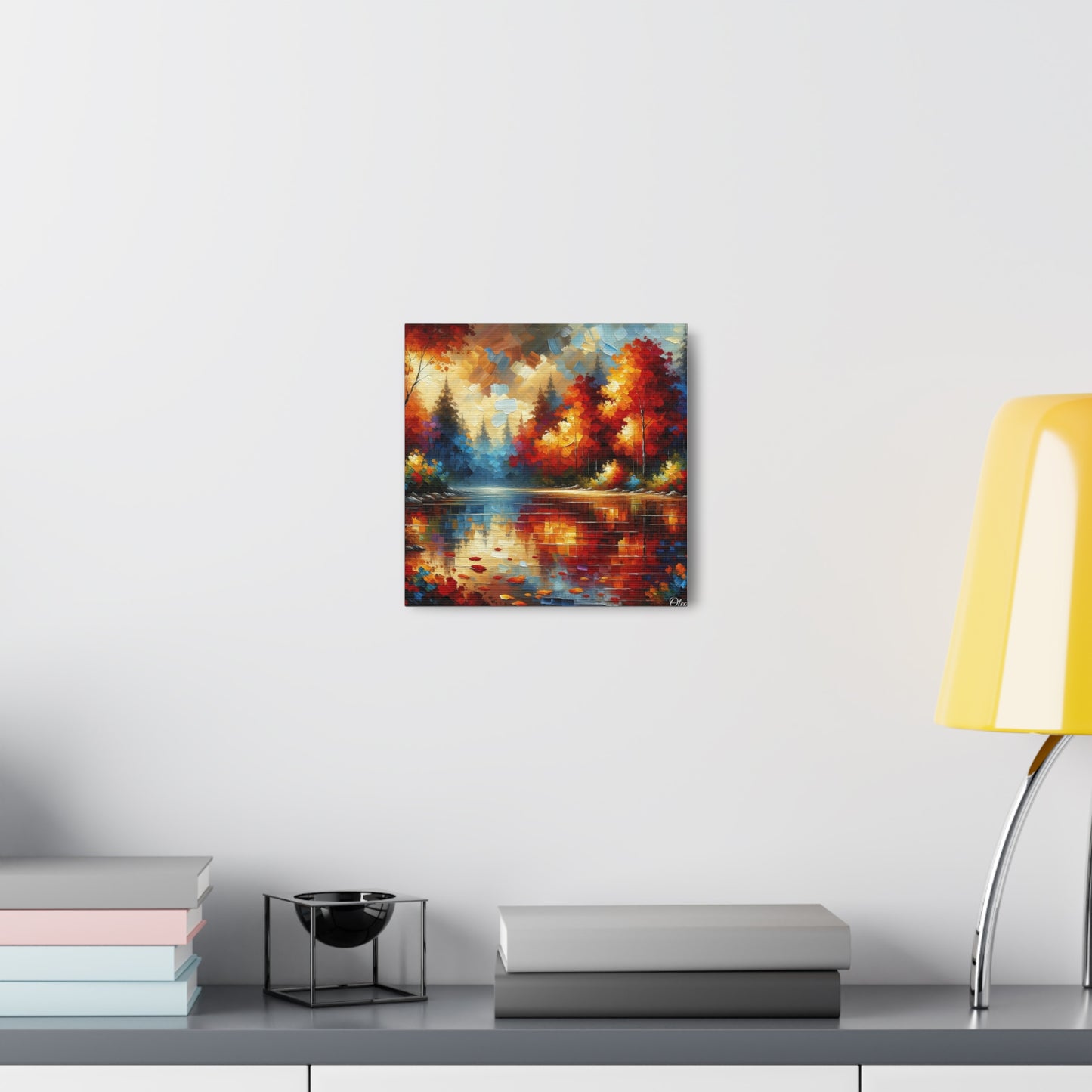 Autumnal Harmony - A Canvas Print Celebrating the Essence of Fall