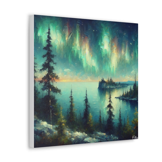 Northern Lights Majesty - Canvas Print - Witness the Wonder of Aurora Borealis