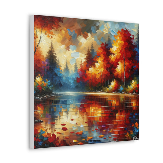 Autumnal Harmony - A Canvas Print Celebrating the Essence of Fall