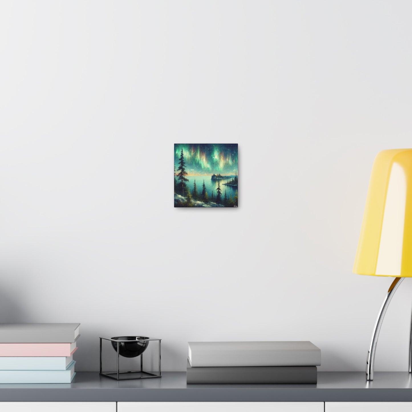 Northern Lights Majesty - Canvas Print - Witness the Wonder of Aurora Borealis